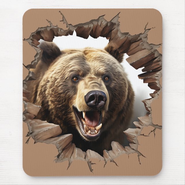 Mousepad Urso Pardo (Frente)