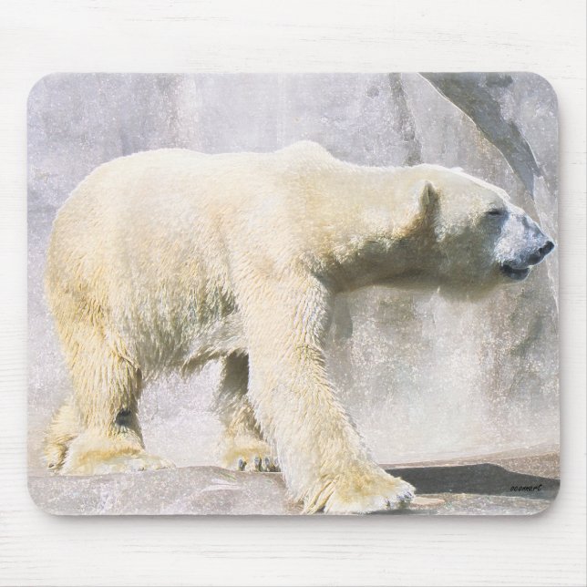 Mousepad urso polar (Frente)