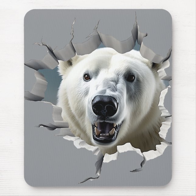 Mousepad Urso Polar (Frente)