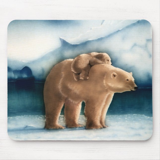 Mousepad Urso polar (Frente)