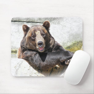 Mousepad Urso Sorridente