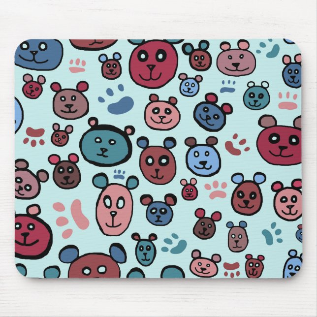 Mousepad Ursos (Frente)