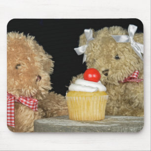 Mousepad Ursos de pelúcia e Cupcake