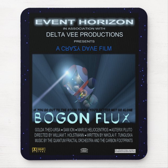 Mousepad Ursos De Teddy No Espaço (Frente)