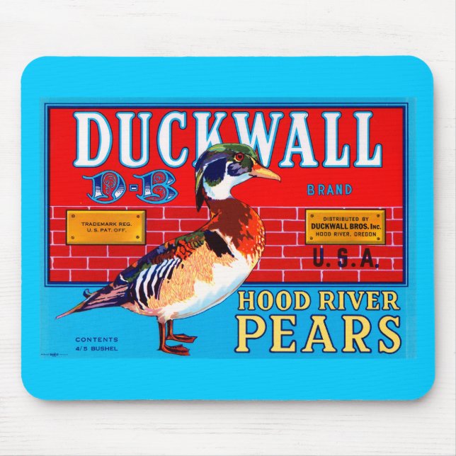 Mousepad Ursos do Rio Hood Duckwall (Frente)