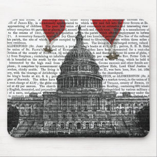 Mousepad US Capitol Building e Red Hot Air Balloons