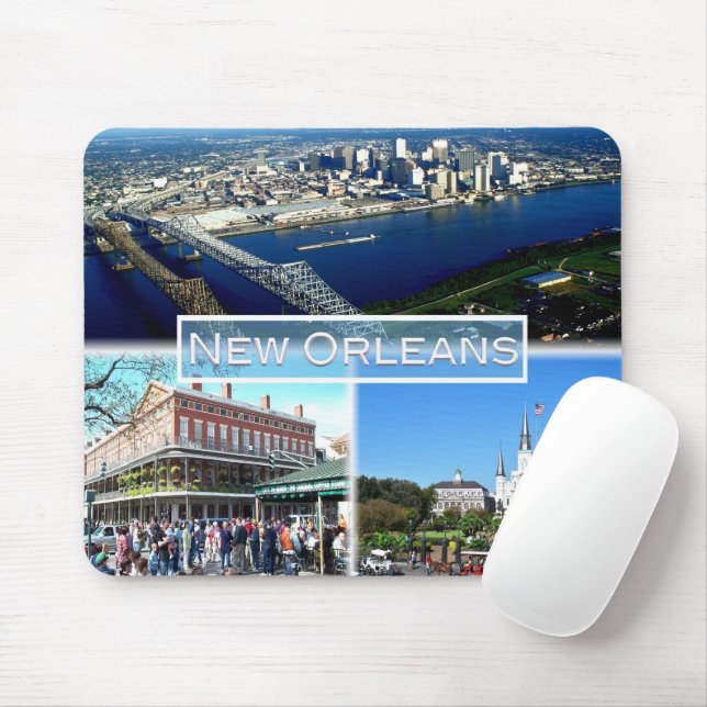 Mousepad US New Orleans - Central Business District - (Com mouse)
