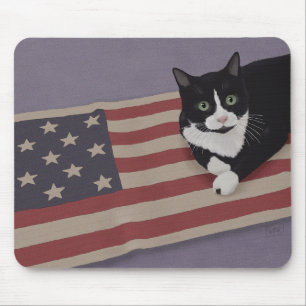 Mousepad USA Cat