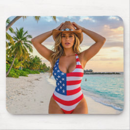 Mousepad USA Dream Girl 1