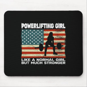 Mousepad Usa Gym Powerlifter Powerinclusive Para