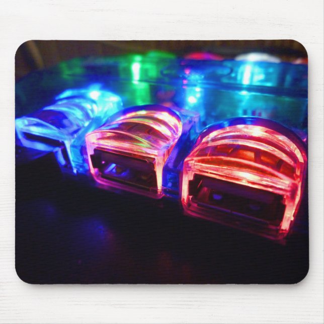 Mousepad USB colorido (Frente)
