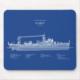 Mousepad USCG Cutter Icarus wpc- 110 - ABD