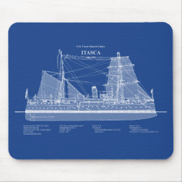 Mousepad USCG Cutter Itasca - ABD