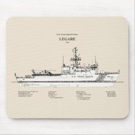 Mousepad USCG Legare wmec-912 - SBD