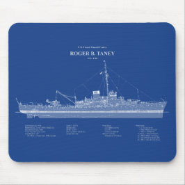 Mousepad USCG Roger B. Taney whec-37 - ABD