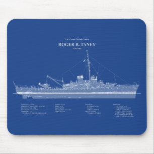 Mousepad USCG Roger B. Taney whec-37 - ABD