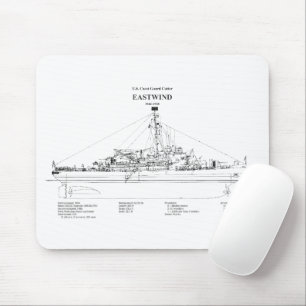 Mousepad USCGC Eastwind wagb-279 - BD