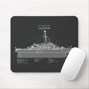 Mousepad USCGC Eastwind wagb-279 - PD