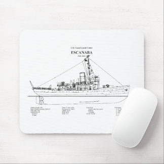 Mousepad USCGC Escanaba wpc-77 - BD