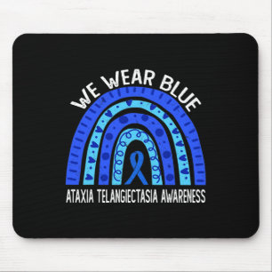 Mousepad Use Azul Arco-Íris Para a Consciencialização da At