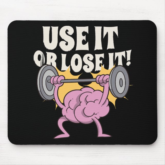 Mousepad Use e treine seu cérebro (Frente)