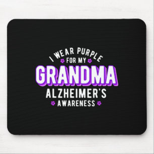 Mousepad Use roxo pelo dia de conscientização do Alzheimer