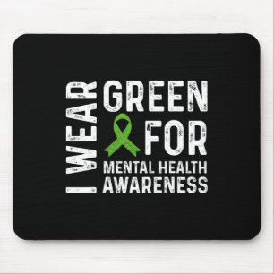 Mousepad Use Verde Para o Mês de Conscientização da Saúde M