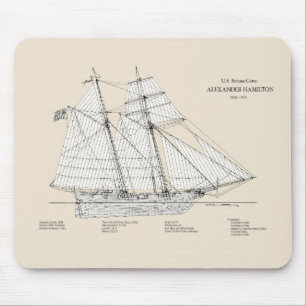Mousepad USRC Alexander Hamilton - SBD