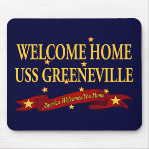 Mousepad USS Greeneville Home bem-vindo