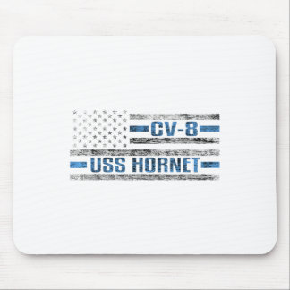 Mousepad Uss Hornet Wwii Aircraft Carrier Cv-8 Exército Ame