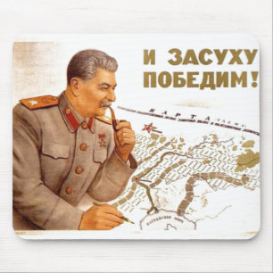 Mousepad USSR CCCP Guerra Fria União Soviética de Propagand