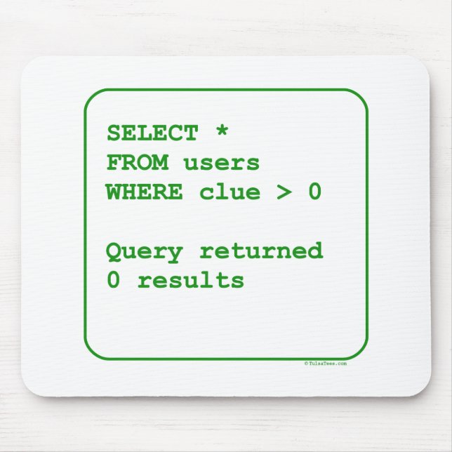 Mousepad Usuários à nora (Frente)