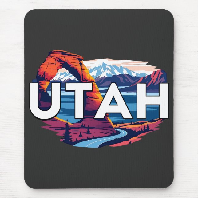 Mousepad Utah EUA (Frente)