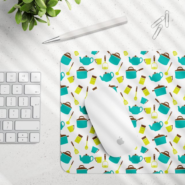 Mousepad Utensílios de cozinha, de cozinha, de cutelaria, d (Criador carregado)