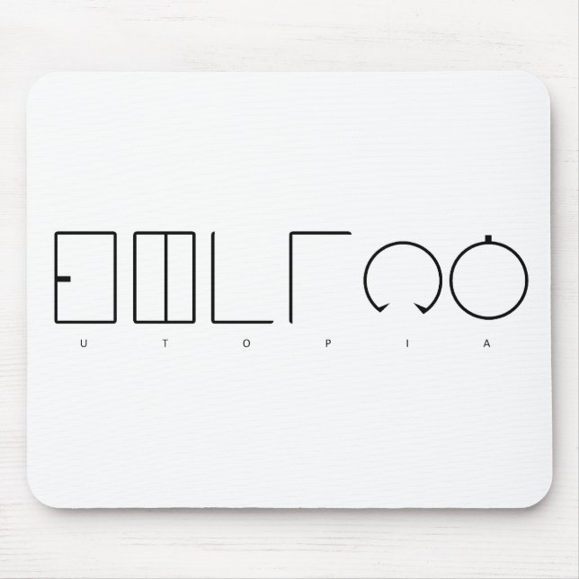 Mousepad Utopia (Frente)