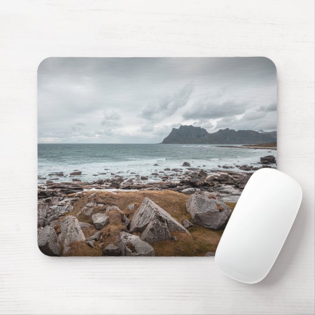 Mousepad Uttakleiv Lofoten (Com mouse)