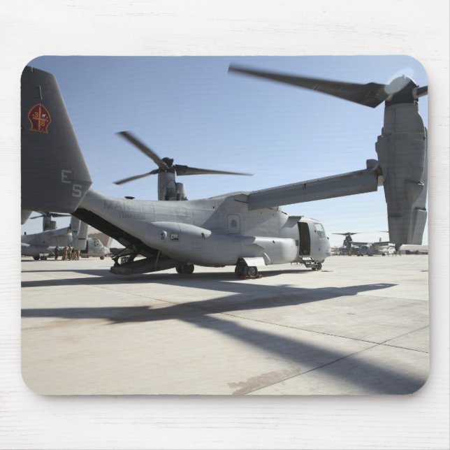 Mousepad V-22 Aeronave de Osprey tiltrotor 2 (Frente)
