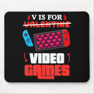 Mousepad V é para o Dia dos Namorados do Coração Gamer de V