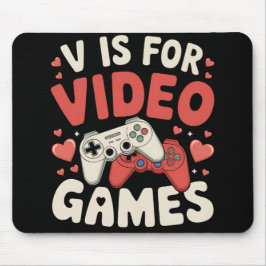 Mousepad V É Para Video Games Dia Dos Namorados Divertido P