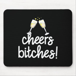 Mousepad V-neck Ano Novo Feminino Cheers Es Engraçado