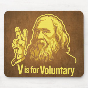 Mousepad V são para o tapete do rato voluntário de Lysand