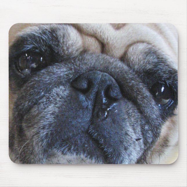 Mousepad Vá Bem Em Breve, Cachorro Doente (Frente)