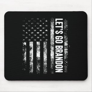 Mousepad Vá Brandon Joe Biden Engraçado Humor T Shirt Trump