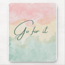 Mousepad Vá em frente