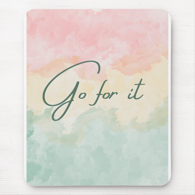 Mousepad Vá em frente (Frente)