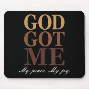 Mousepad Vá Me Pegar Minha Paz Minha Alegria Engraçada Cita