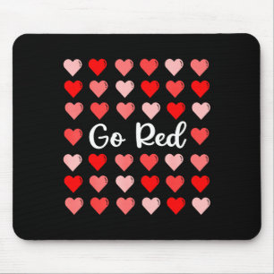 Mousepad Vá Mês de Conscientização sobre Doenças do Coração