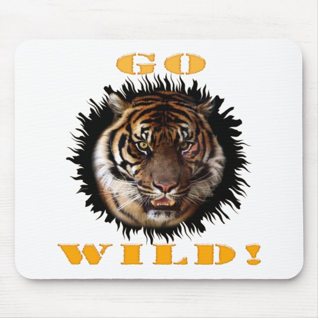 Mousepad Vá Wild Tiger (Frente)