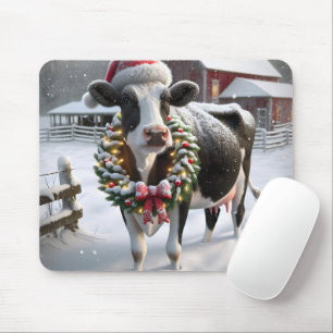 Mousepad Vaca Com Feriado