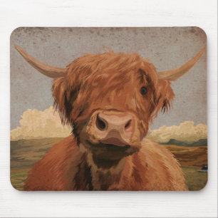 Mousepad Vaca das montanhas